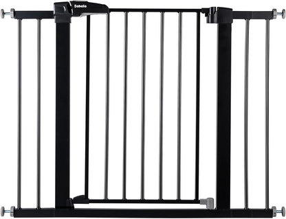 BABELIO 36-57" Extra Wide Baby/Dog Gate, Auto Close for The House, Stairs and Doorways, Pressure