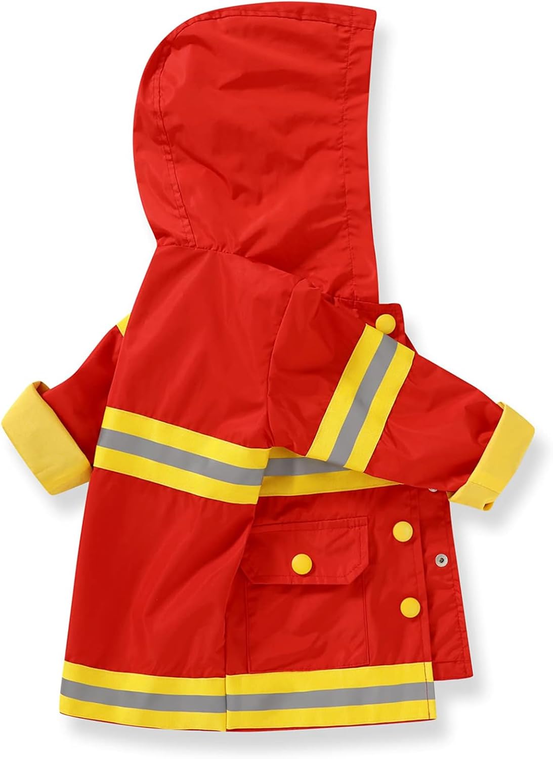 Toddler Baby Boy Girl Duck Rain Jacket Cute Cartoon Yellow Raincoat Hoodie Kids Coat Fall Winter