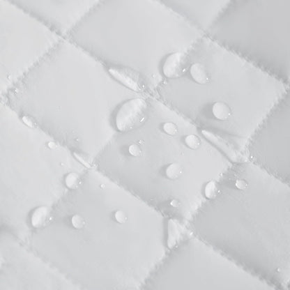 NTBAY 2 Pack Waterproof Mini Crib Mattress Protector, Quilted 24"x38" Fitted Mattress Cover