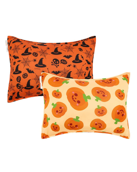 ALVABABY Toddler Pillowcases Stretchy Soft Kids Pillow Cover 2 Pack Fit 13"x 18" or 12"x16"