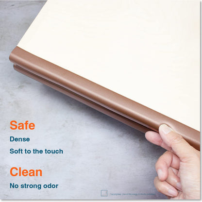 Roving Cove Slim-Fit Edge Protector for Baby Proofing (9ft Small Edge Only), Soft Rubber Foam