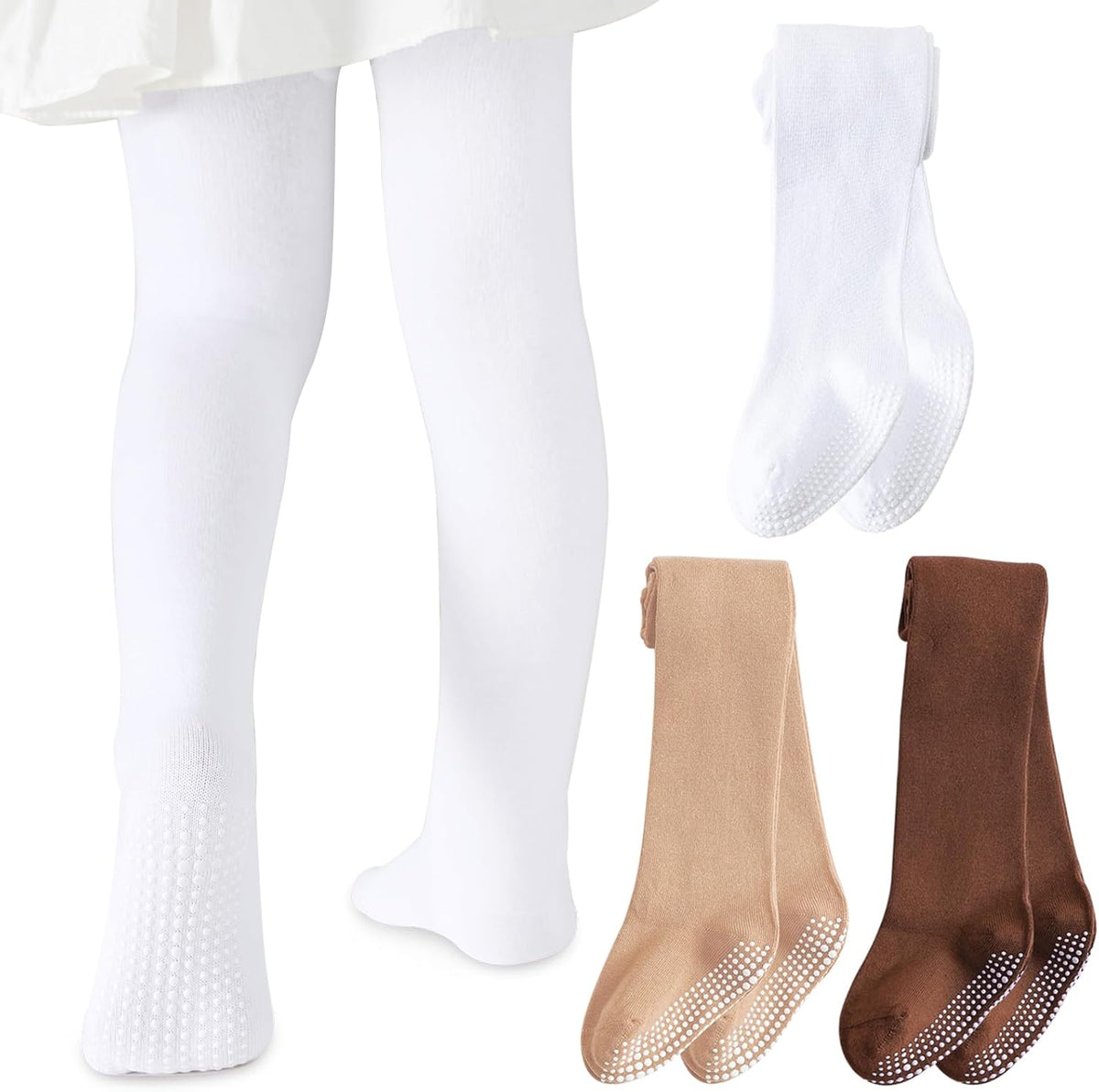 Mini angel Baby Tights Non Slip Baby Girl Tights Seamless Cotton Pantyhose Toddler Stockings Winter