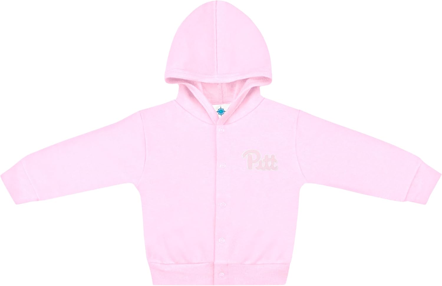 Creative Knitwear College Baby Snap Hooded Jacket - Team Logo, Multiple Colors, for Boys & Girls
