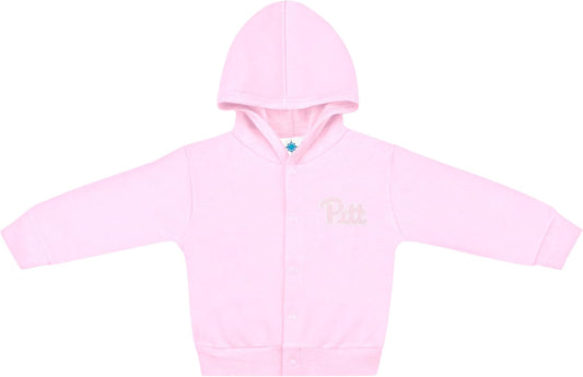 Creative Knitwear College Baby Snap Hooded Jacket - Team Logo, Multiple Colors, for Boys & Girls
