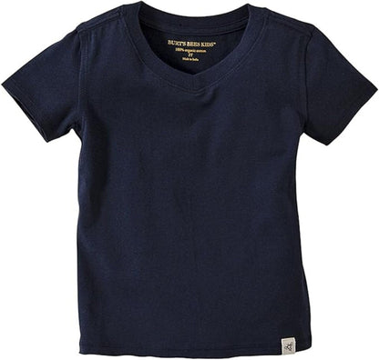 Burt's Bees Baby Baby Boys Tees, Short Long Sleeve T-Shirt V-Neck Crew Infant and Toddler Top, 100%
