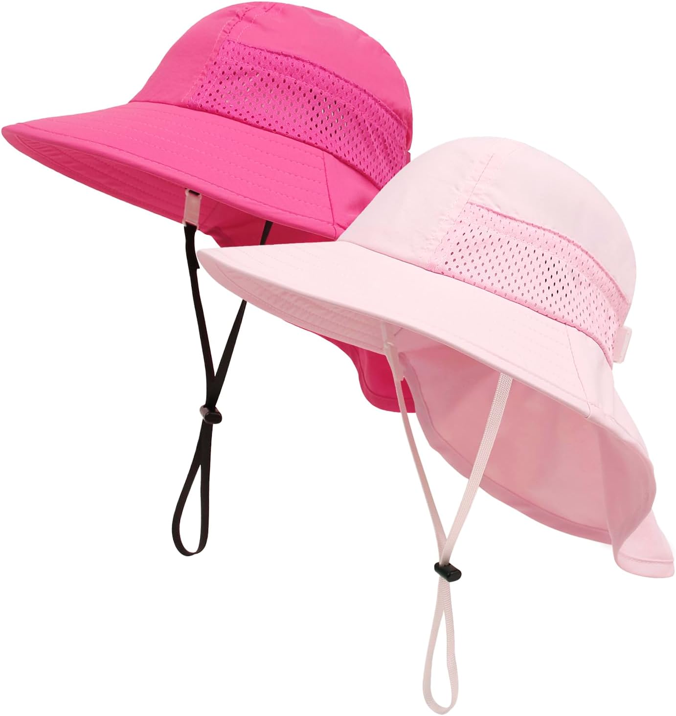 XIAOHAWANG Girls Sun Hat Baby Beach Hats Boys UPF 50+ Kids Summer Protection Cap Toddler Breathable