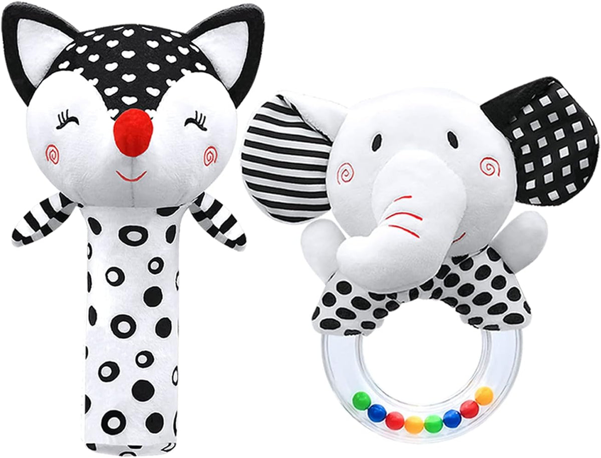 Baby Rattles 0-6 Months Newborn Toys Infant Toys 0-3 Months Rattles for Babies 0-6 Months Baby Toys