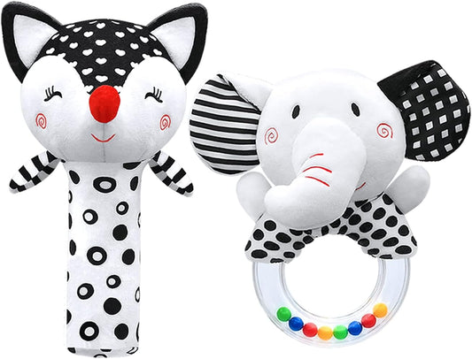 Baby Rattles 0-6 Months Newborn Toys Infant Toys 0-3 Months Rattles for Babies 0-6 Months Baby Toys
