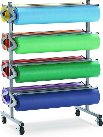 Colorations Arts and Crafts Paper Roll - 36" x 1000', Holiday Green, Dual Surface, Markers, Finger