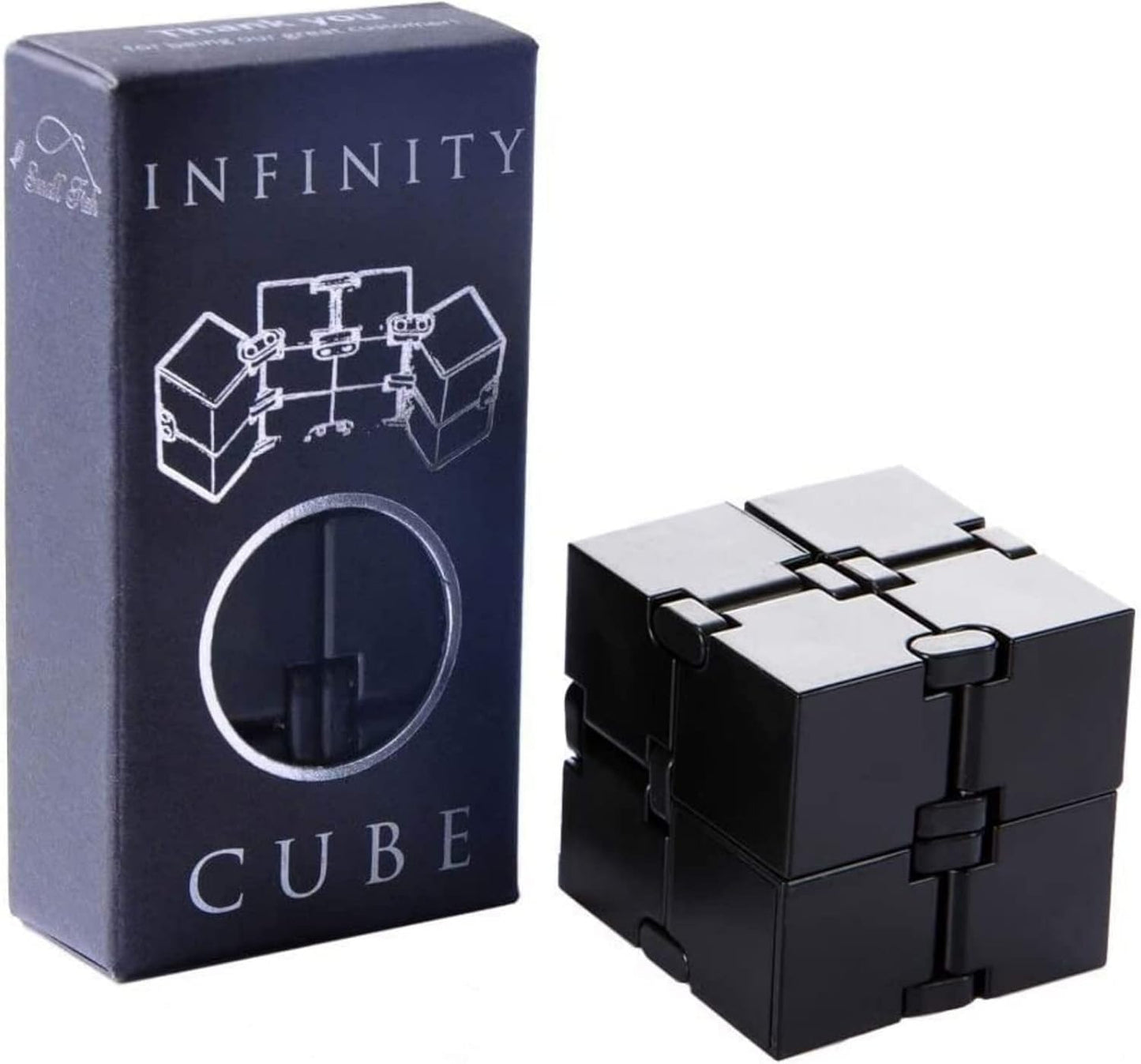 Infinity Cube Sensory Fidget Toy, EDC Fidgeting Game for Kids and Adults, Cool Mini Gadget Best for