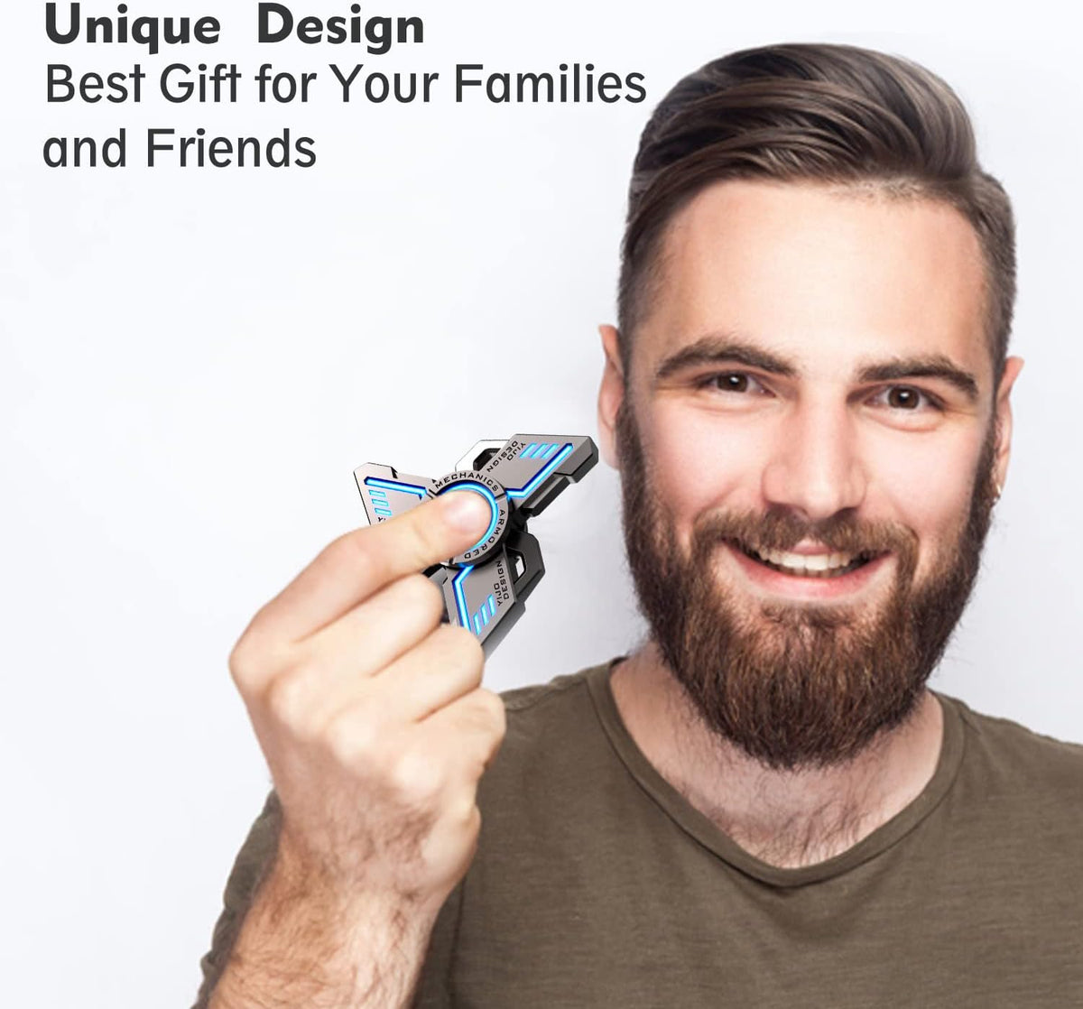 INNÔPLUS Fidget Spinner, Fidget Spinners Cool, Fidget Spinners for Kids, Stress Anxiety ADHD Relief