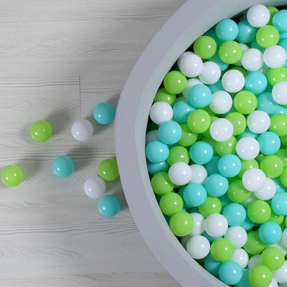 GOGOSO Ball Pit Balls for Toddlers, Green Balls for Ball Pool Birhtday Party Girls Kids with