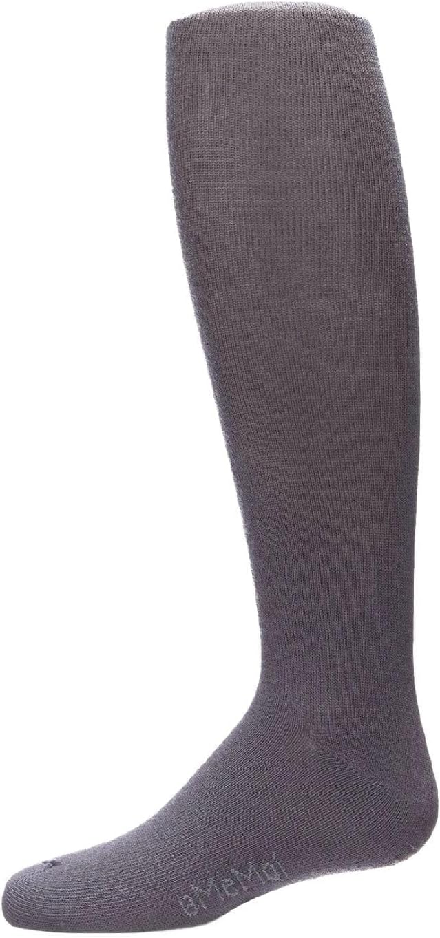 MeMoi Soft Pima Cotton Tights for Girls, Soft and Lightweight Opaque Tights for girls - Sizes 8 to