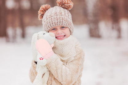 Toddler Gloves Kids Mittens Winter Warm Lined Fleece Gloves Waterproof Snow Baby Mitten for Boys