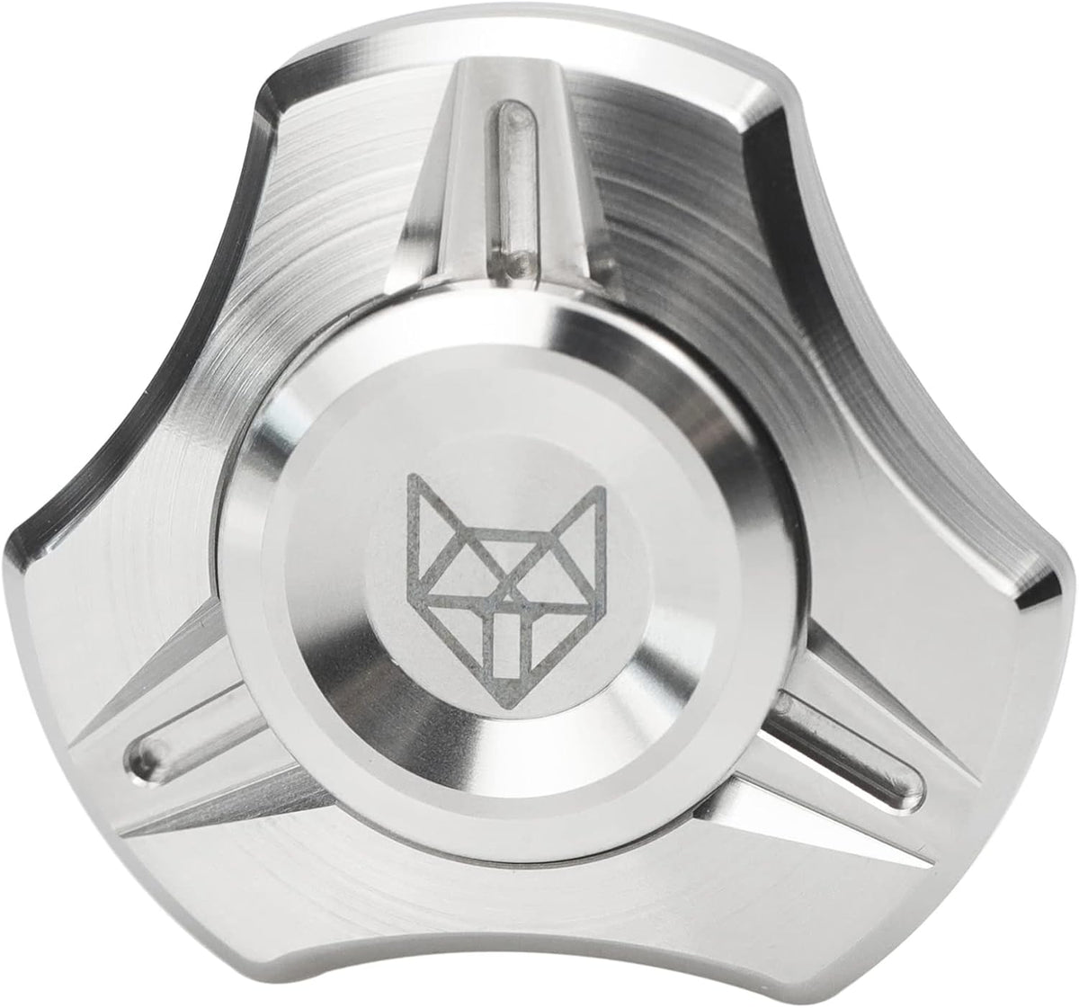 FREELOVE Metal Fidget Spinner, Stainless Steel Heavy, Long Spinning Toys, Cool Silent, Small Mini