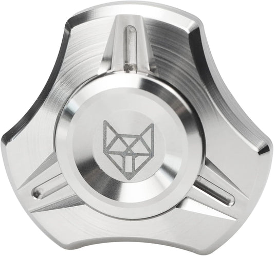 FREELOVE Metal Fidget Spinner, Stainless Steel Heavy, Long Spinning Toys, Cool Silent, Small Mini