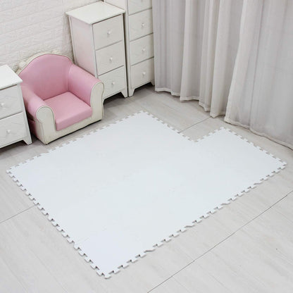 MQIAOHAM® 18 Pieces Puzzle Play Mats, Soft Baby Play Mat, Kids Interlocking Foam Floor Tiles