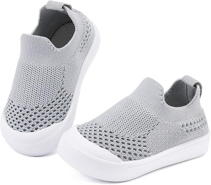 BMCiTYBM Baby Sneakers Girls Boys Lightweight Breathable Mesh First Walkers Shoes 6-24 Months