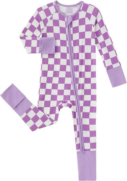 Baby Viscose from Bamboo Pajamas - Infant Boys Girls Footless Zippy Pjs Sleep 'N Play Clothes - One