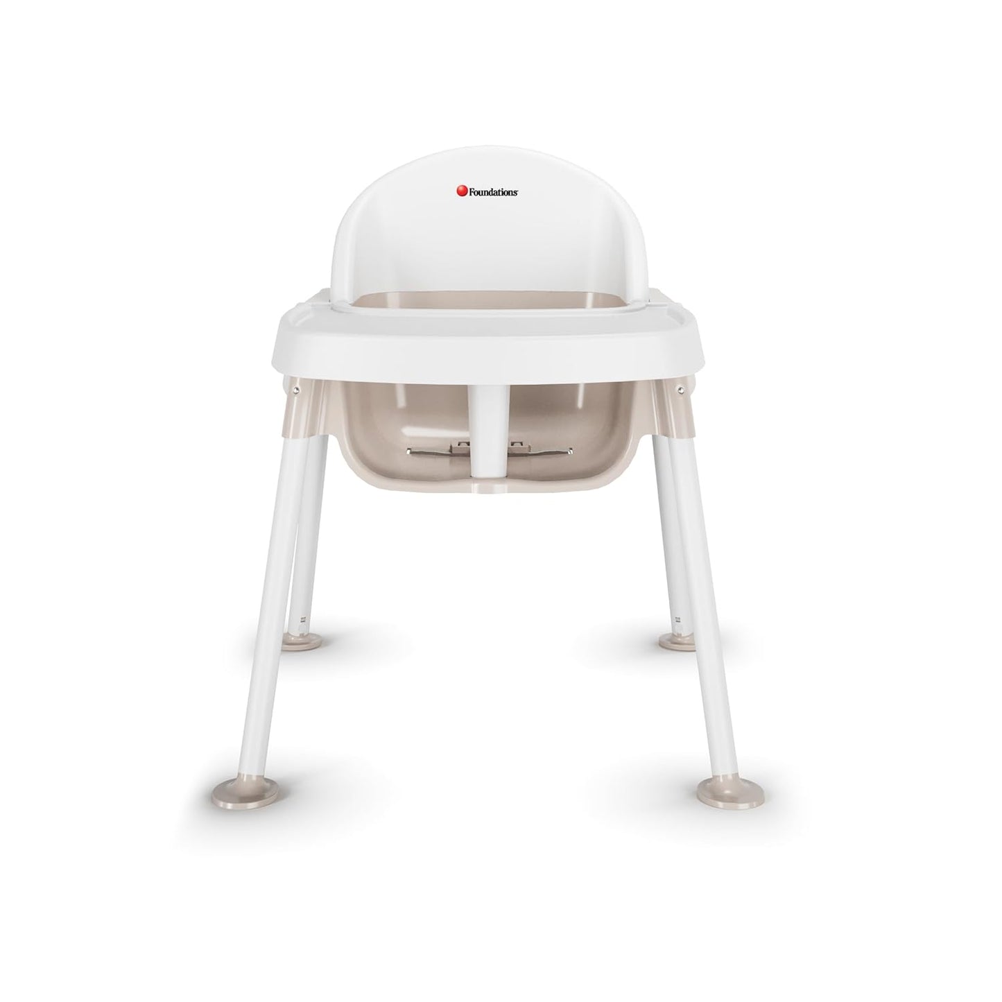 Foundations Secure Sitter 13" Feeding Chair, Stable “No Tip” Feet, 3-Point Adjustable Harness
