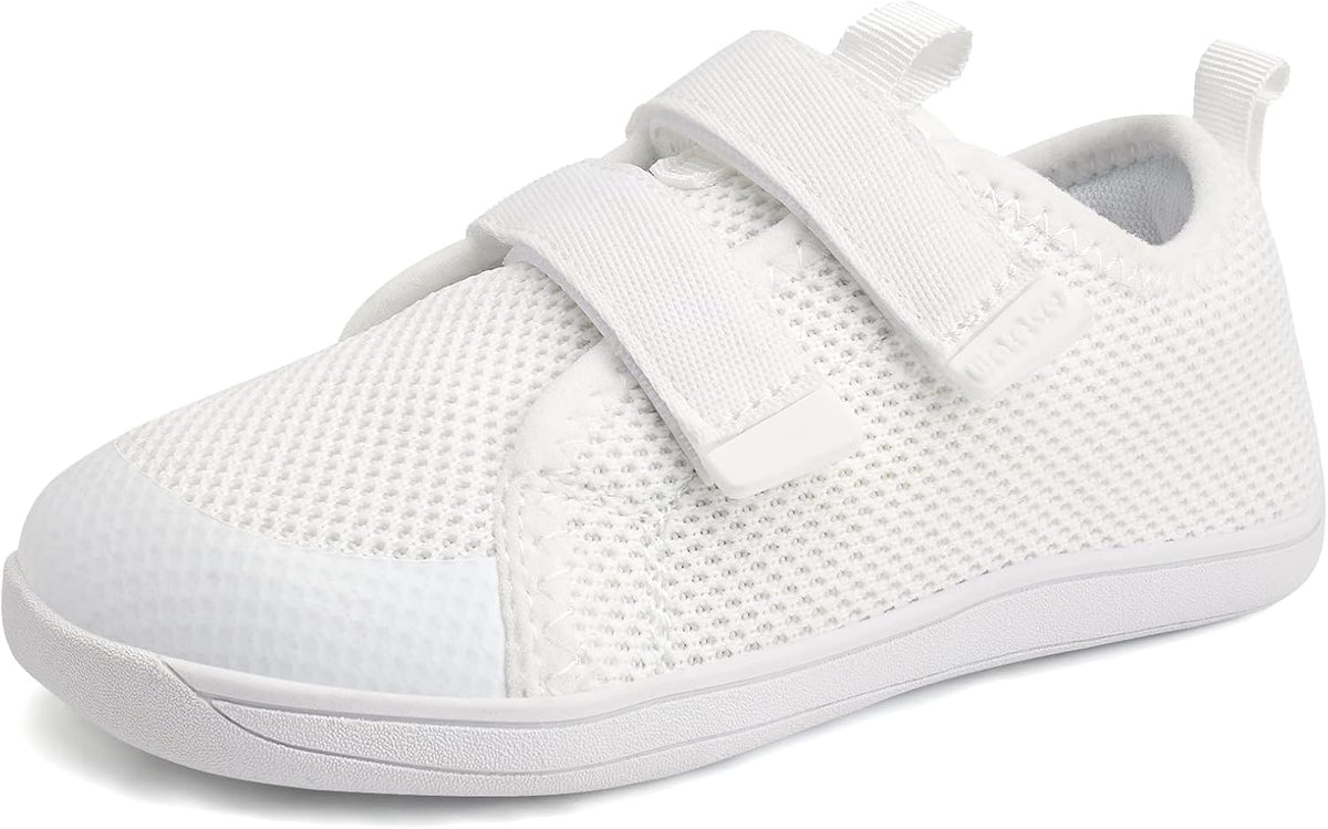 WateLves Toddler Little Kids Wide Barefoot Shoes The First Walking Shoes Girls Boys Breathable Zero
