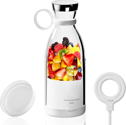 OTPEIR Portable Blender for Shakes and Smoothies with 11.83 Oz Travel Cup and Lid,Durable Stainless