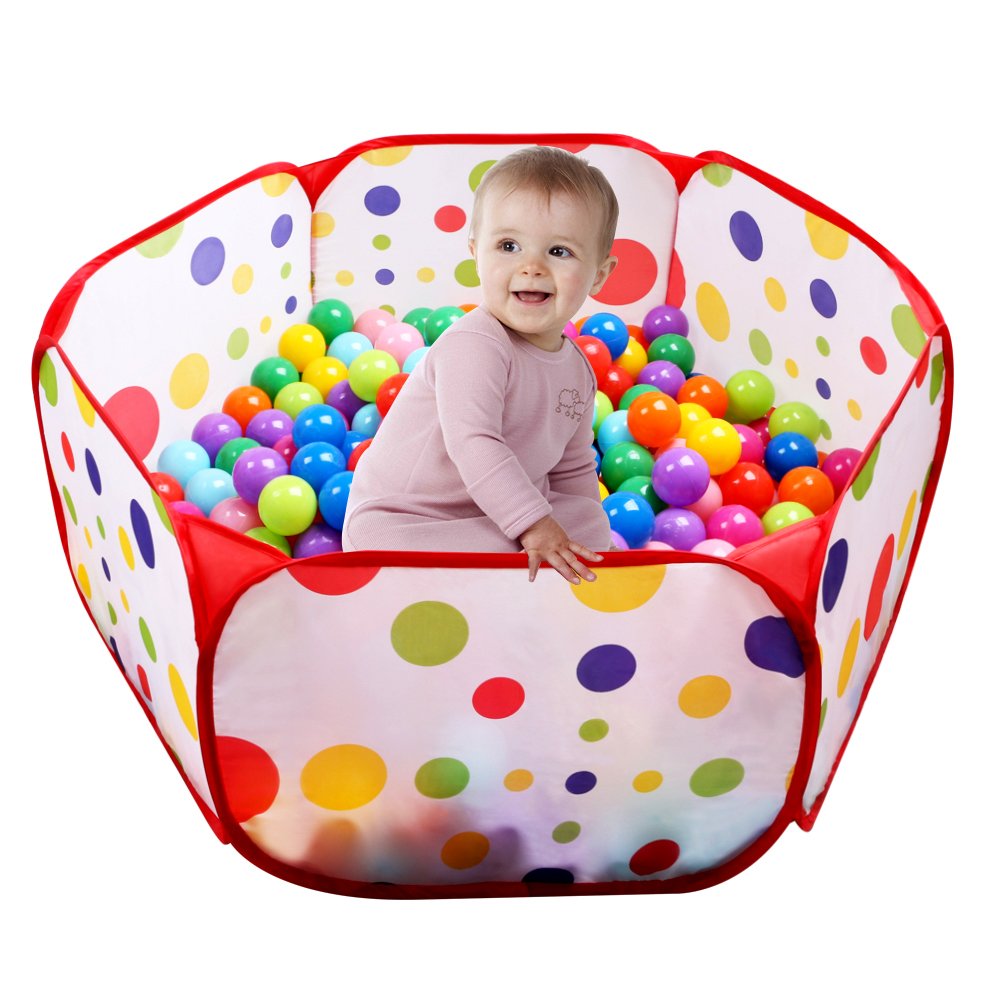 EocuSun Kids Ball Pit Large Pop Up Toddler Ball Pits Tent for Toddlers Girls Boys for Indoor