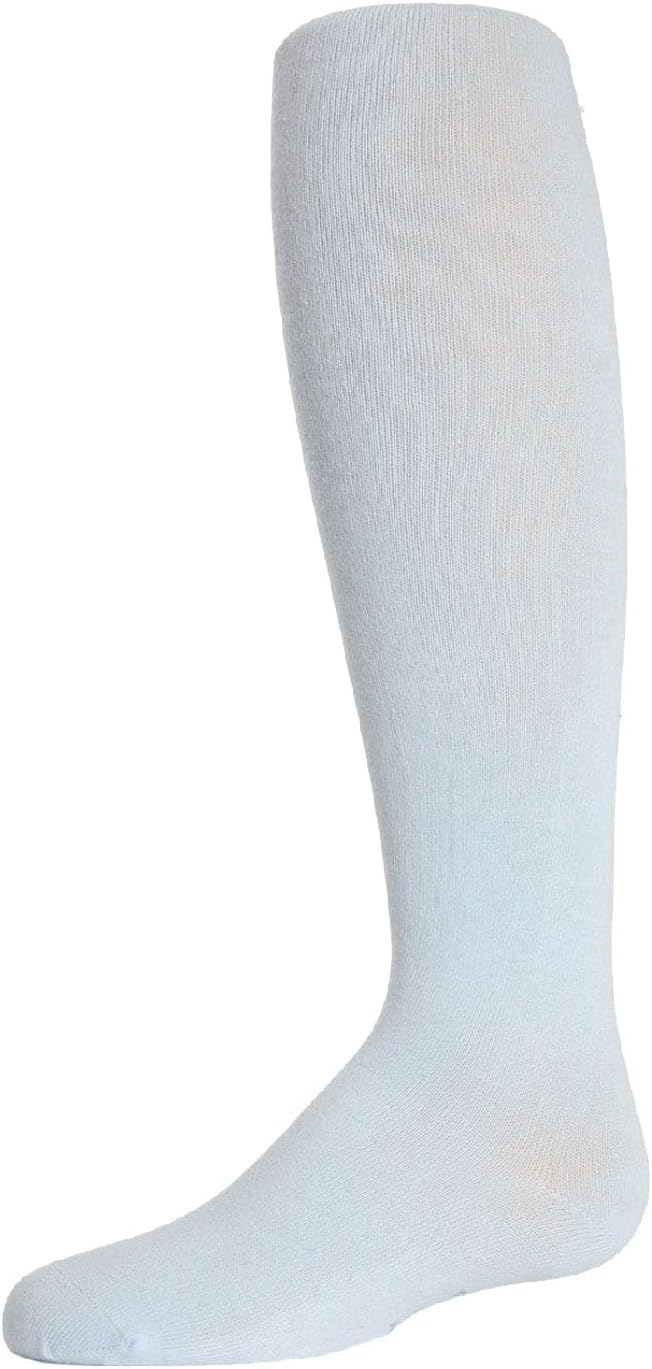 MeMoi Soft Pima Cotton Tights for Girls, Soft and Lightweight Opaque Tights for girls - Sizes 8 to
