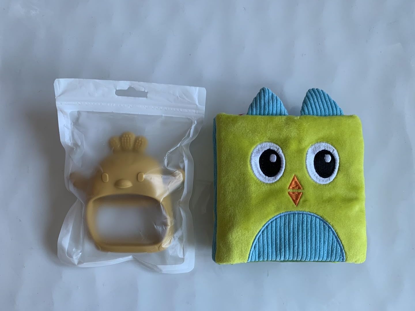 Soft Baby Books Gift Set – Cloth Crinkle Books for Infants 0-3-6-12 Months, Newborn Teething Toy