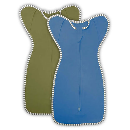 Transition Swaddle 0-3 Months Arms up Swaddles, 2-Pack Newborn Swaddles Sleep Sack 0-3 Months with