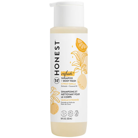 The Honest Company 2-in-1 Cleansing Shampoo + Body Wash | Gentle for Baby | Naturally Derived