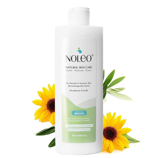 NOLEO Natural Skin Care – Deep Moisturizer for Sensitive Skin | Soothes Redness, Chafing &
