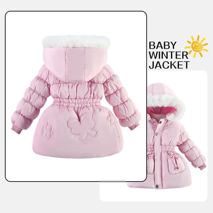 Toddler Fleece Jackets Winter outerwear Coat For Baby Girl Sweater Clothes