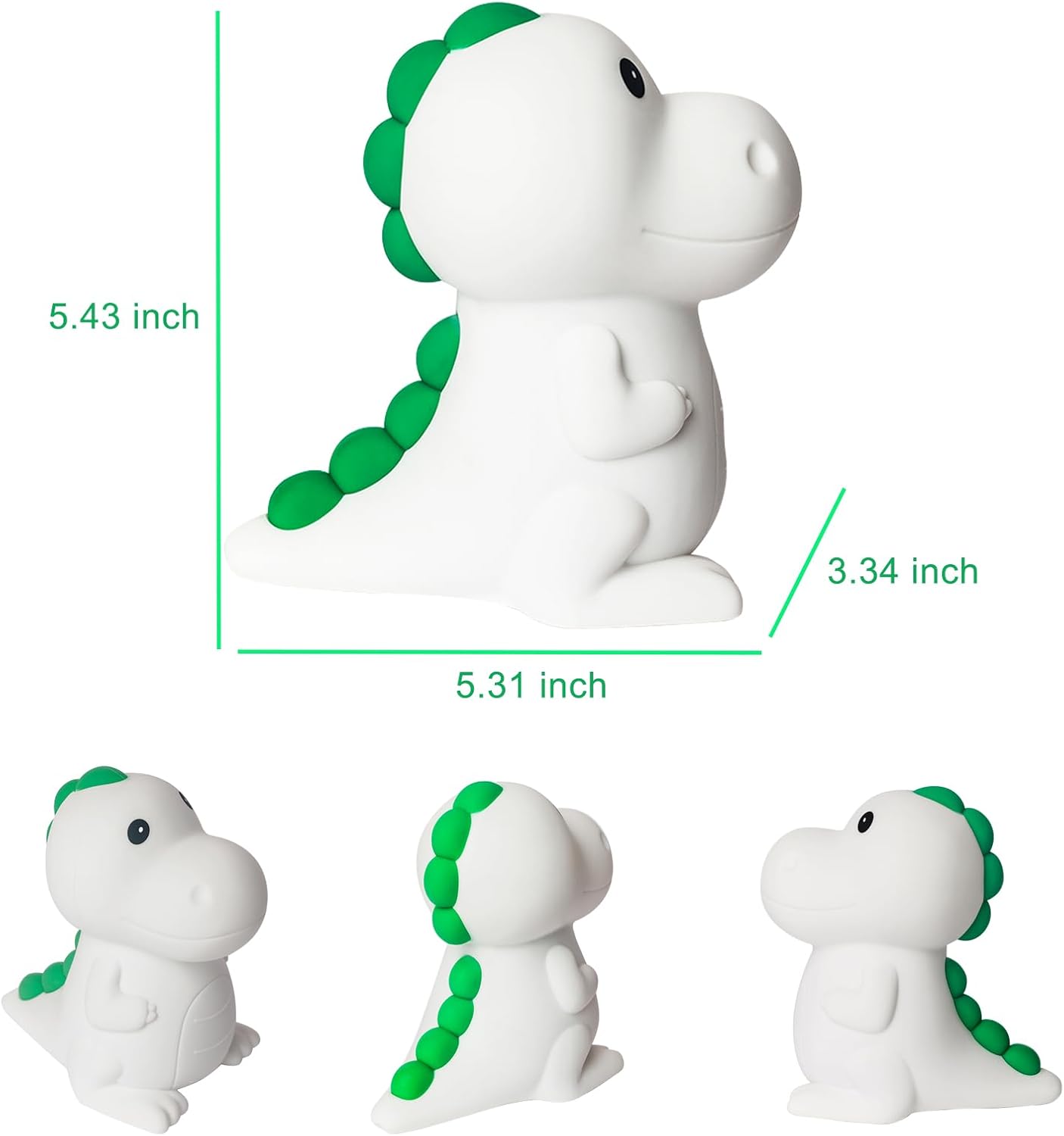 Night Light for Kids, Dinosaur Nightlight Kids Lamps for Bedrooms Boys, Cute Lights Dinosaur Gifts