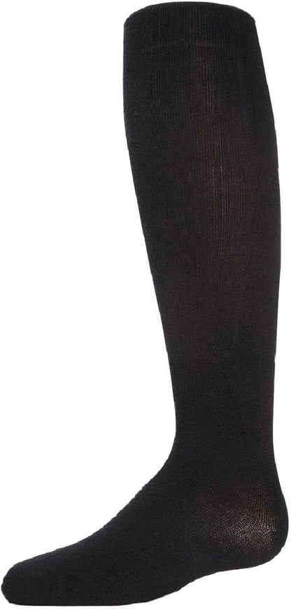 MeMoi Soft Pima Cotton Tights for Girls, Soft and Lightweight Opaque Tights for girls - Sizes 8 to