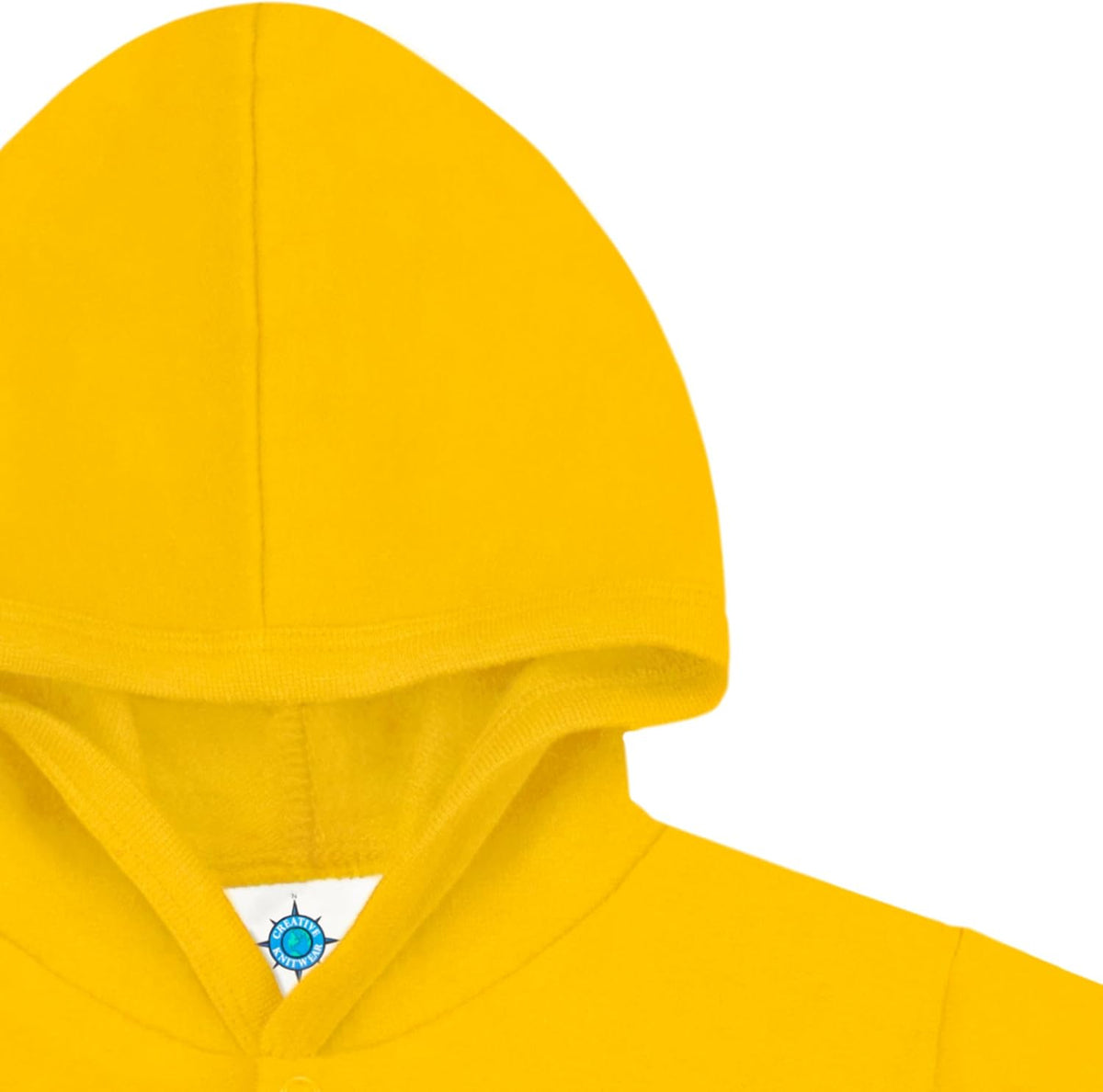 Creative Knitwear College Baby Snap Hooded Jacket - Team Logo, Multiple Colors, for Boys & Girls