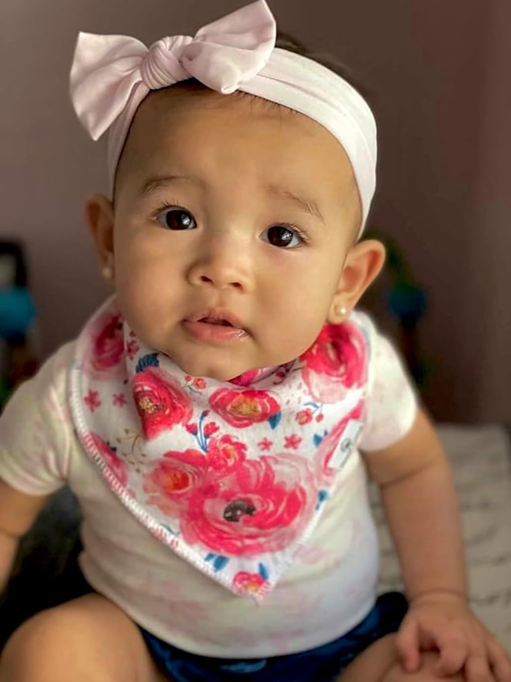 DiaperSquad's Baby Bibs for Drooling and Teething, Bibs for Boys, Baby Girl - Solid Cotton Baby