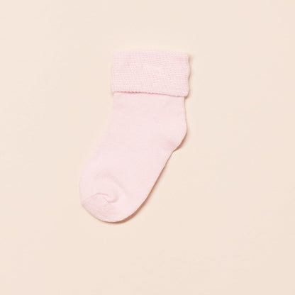 Amazon Essentials Baby Socks, Unisex, Turn Cuff, 6 Pairs