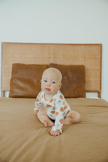 Copper Pearl Long Sleeve Bodysuit Baby: Ultra Soft Baby for Newborns, Boys, and Girls - Stylish