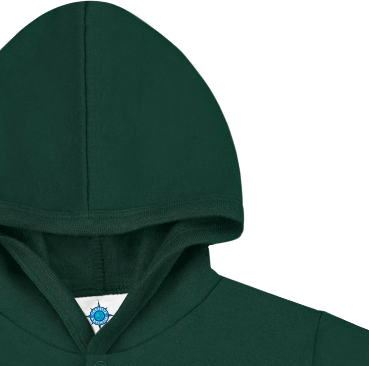 Creative Knitwear College Baby Snap Hooded Jacket - Team Logo, Multiple Colors, for Boys & Girls