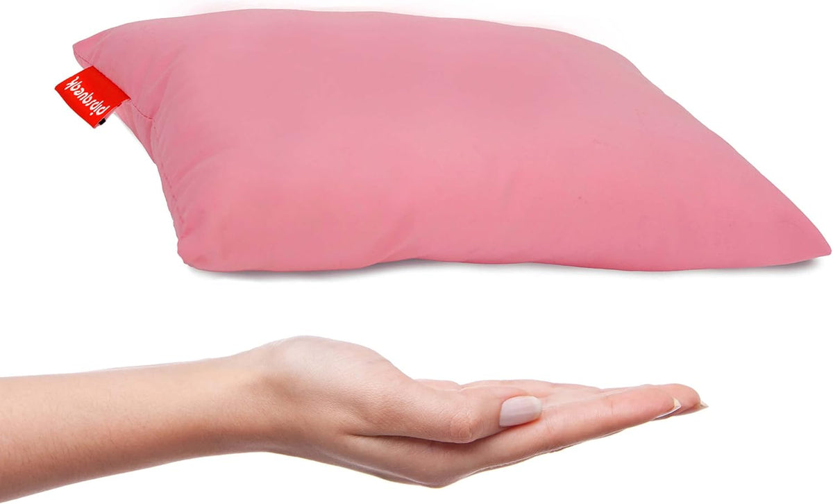 Pipsqueak Microfiber Pillow - Small, Mini, Tiny - 11 x 7 in - Perfect for Travel, Cars, Airplanes