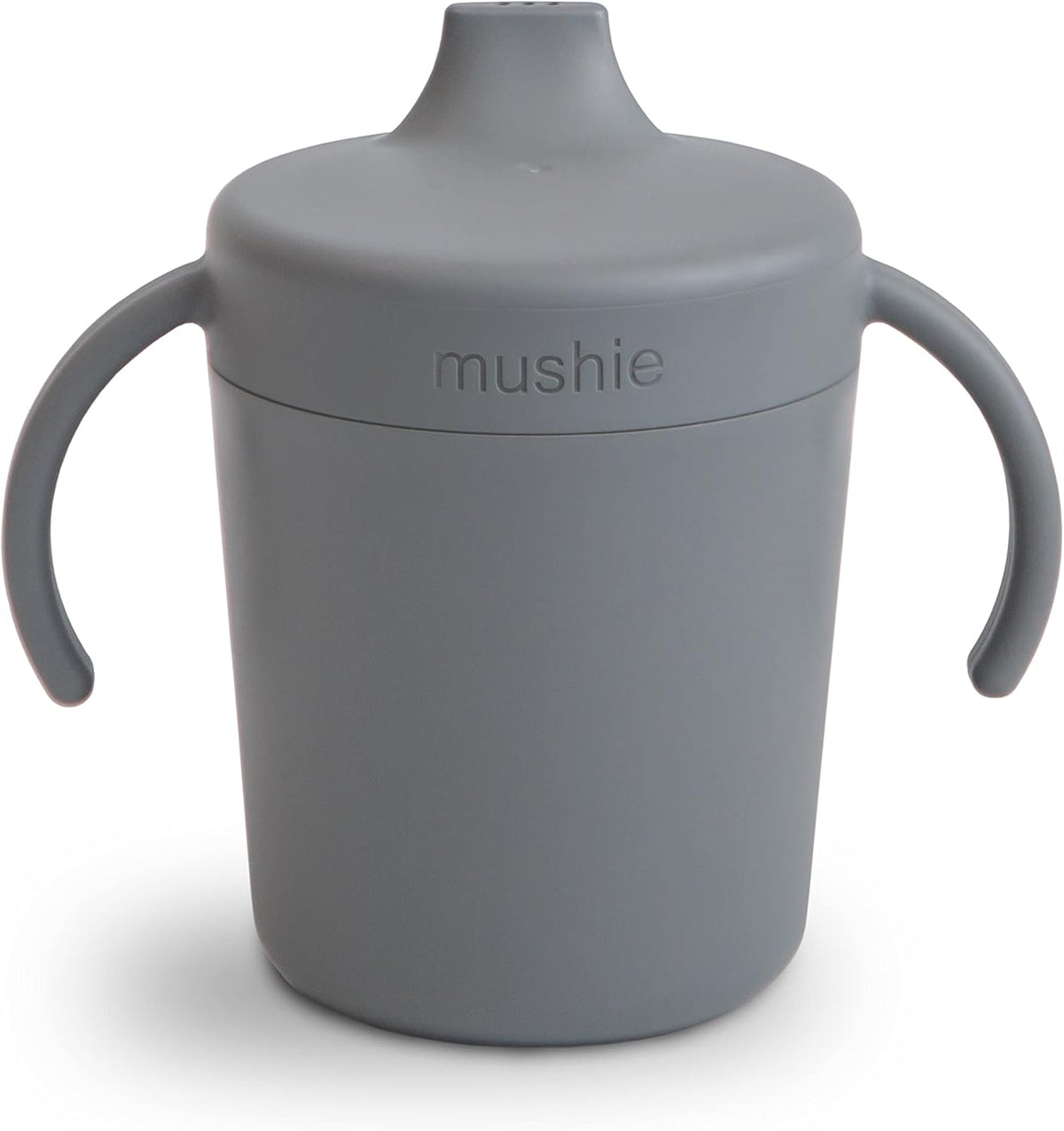 mushie Trainer Sippy Cup | Made in Denmark | Leak Resistant Twist-Off Lid & Handles | 6 Months +