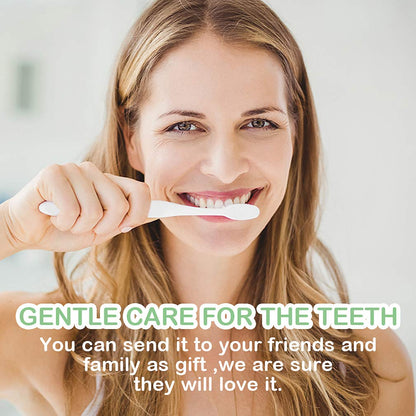 EasyHonor Extra Soft Toothbrush for Sensitive Gums, Micro Fur Manual Toothbrush with 20000 Soft