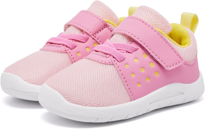 MORENDL Toddler Baby Shoes 0-4 Years Boy Girl Lightweight Breathable Non-Slip Sports Sneakers
