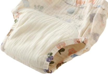 Baby Training Underpants,Soft Cotton Absorbent Potty Training Underwear For Baby Boys And Girls 6