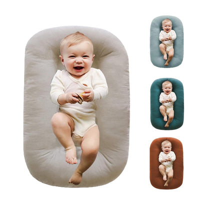 Baby Lounger Play Mat,Baby Lounger for Newborn Tummy Time for Baby in Flat Surface,0° Angle Newborn