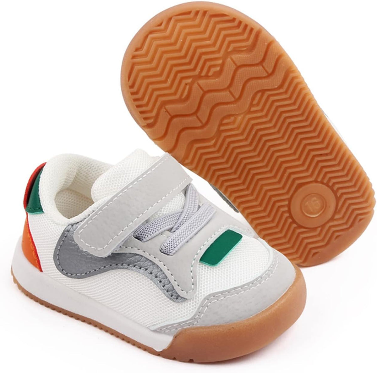 Baby Boy Girl Shoes Infant Non Slip Sneakers Breathable Lightweight Toddler First Walking Shoes 6