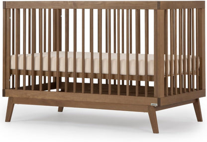 dadada Baby Soho 3-in-1 Convertible Wooden Crib to Toddler Bed - Made in Italy, GREENGUARD Gold