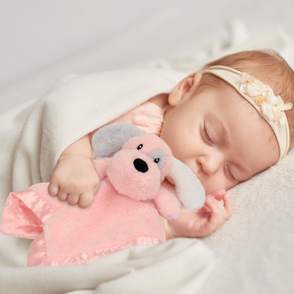 Puppy Baby Security Blanket for Toddler Infant Newborn Boys and Girls Soft Lovey Stuffed Animal