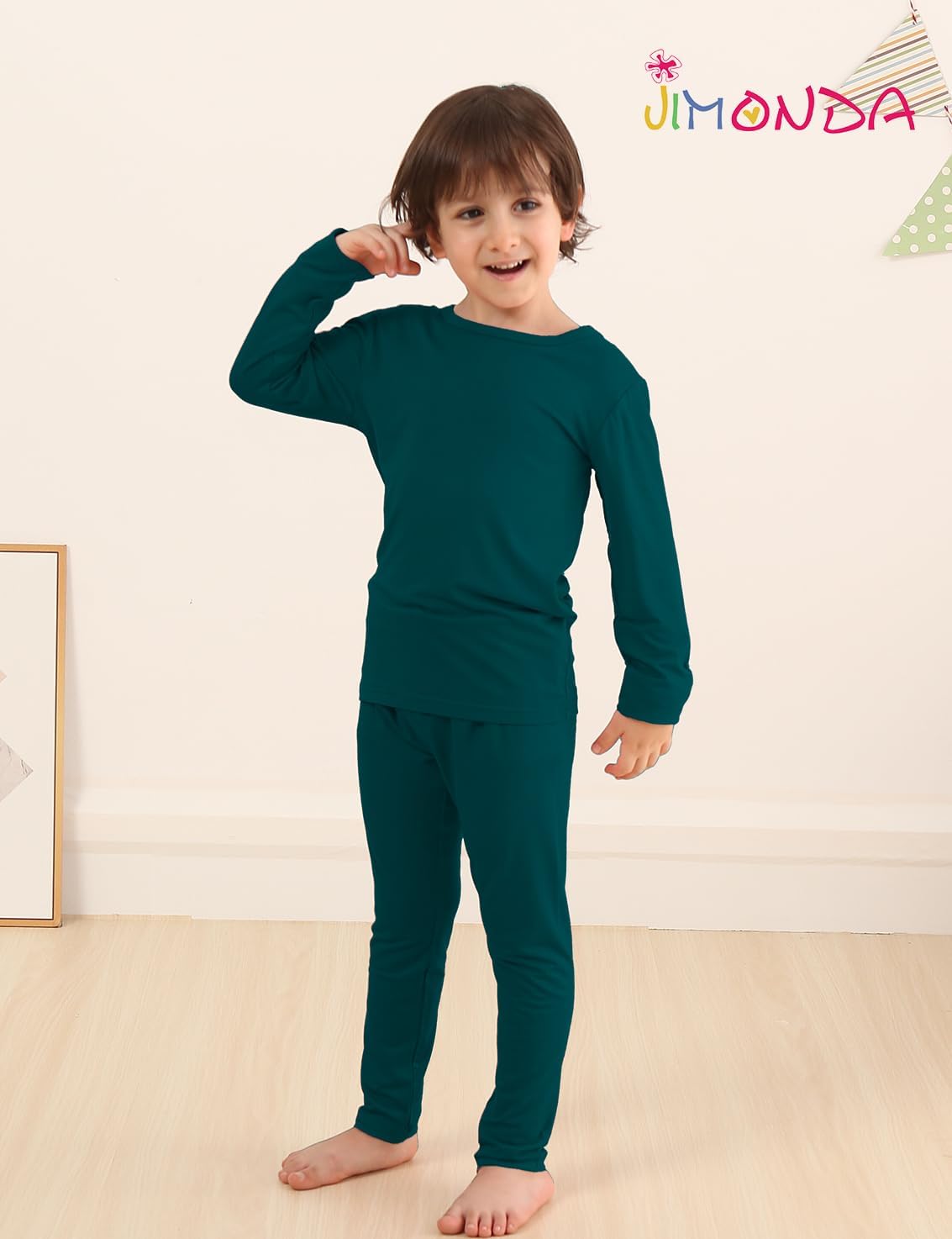 Jimonda Baby Boys Girls Pajama Sets Toddler Sleepwear Cool Jammies 2pcs Viscose from Bamboo PJs